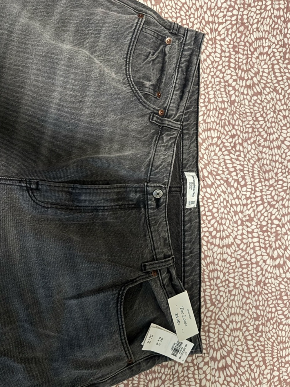 Abercrombie Loose Jeans 35/20 short